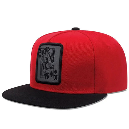 Playing Card Snapback Cap