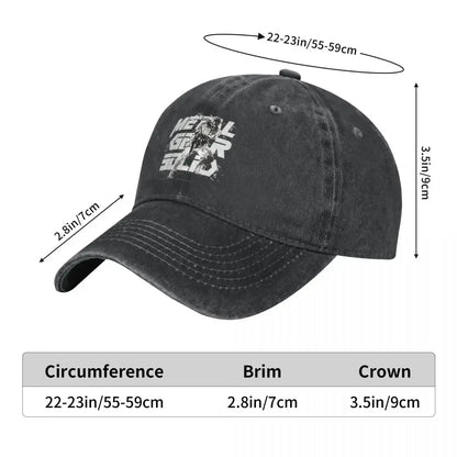 Metal Gear Solid Distressed Washed Baseball Cap