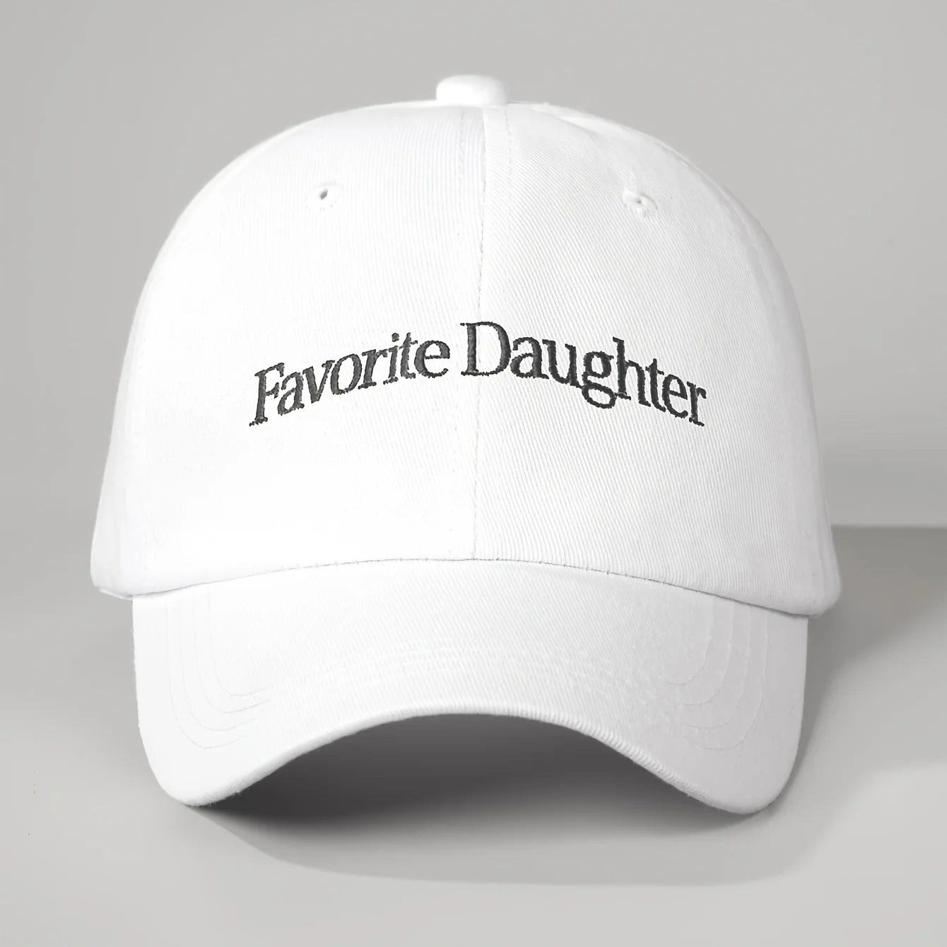 Solid Color Embroidered Adjustable Breathable Baseball Cap