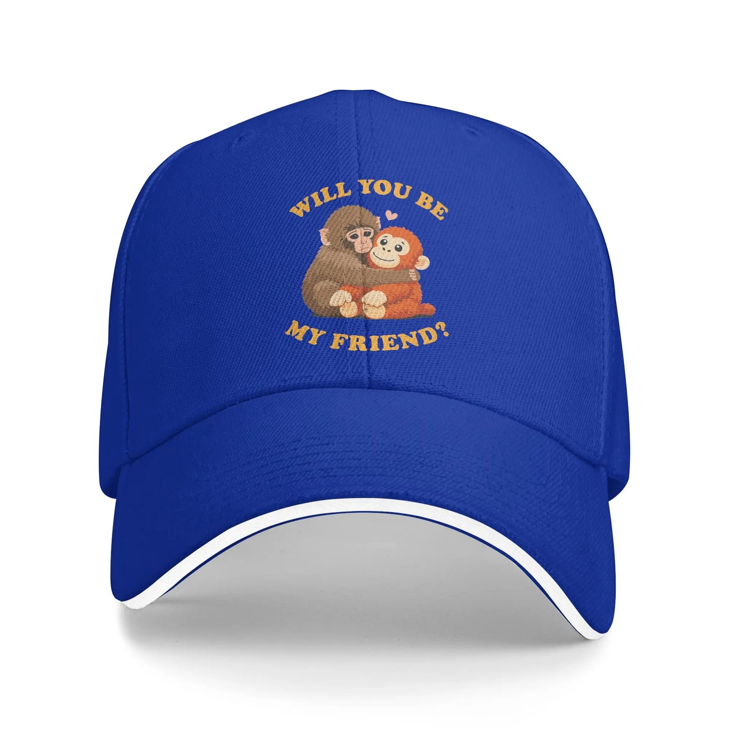 Baby Monkey Punch Friend Kpop Streetwear Baseball Cap
