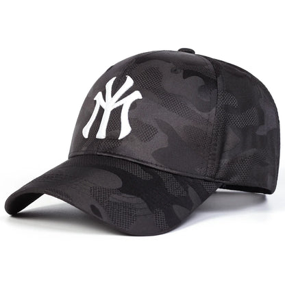 Unisex MY Letter Embroidery Baseball Caps