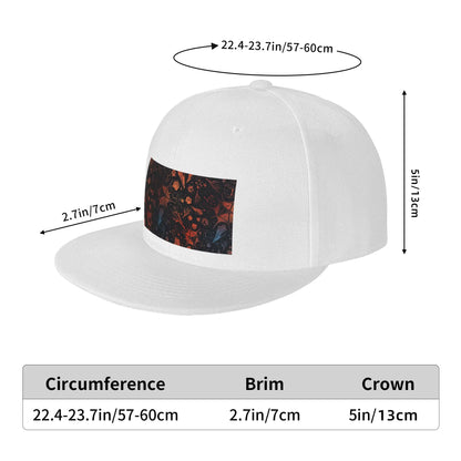 BG3 Astarion Shadowheart Druid Pattern Snapback Cap