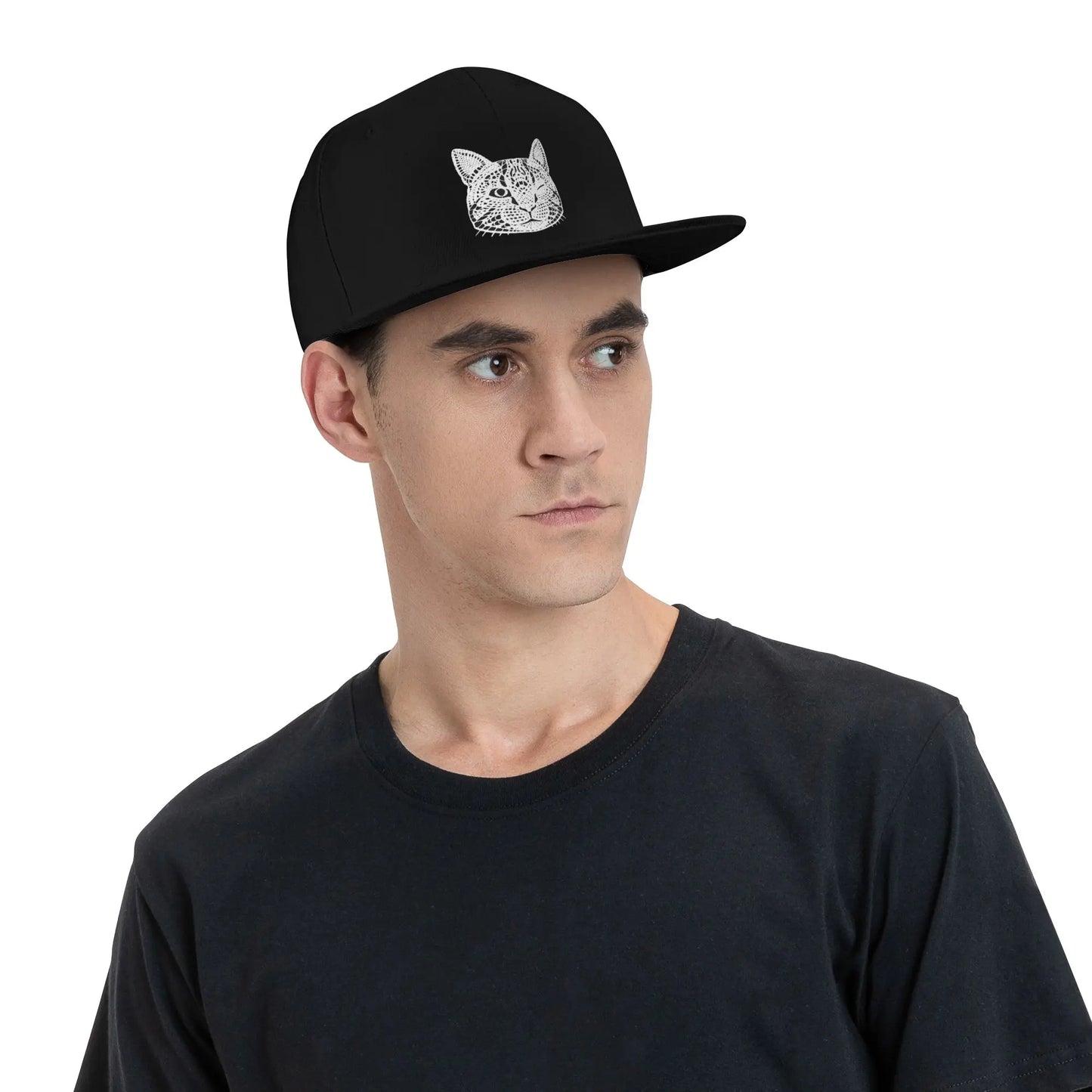 Baby Lasagna Cat Breathable Unisex Snapback Cap
