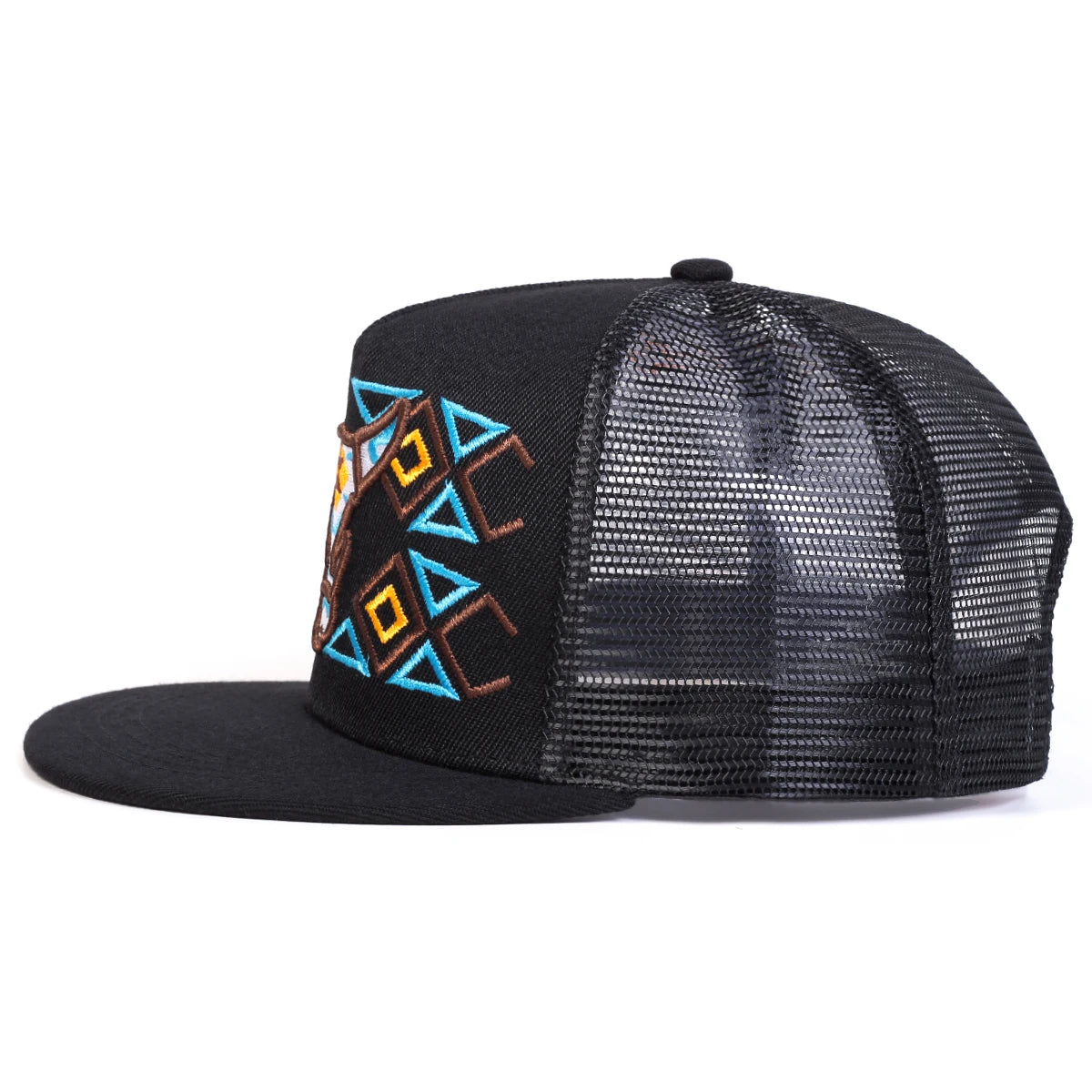 Unisex Ox Head Embroidery Baseball Net Hats