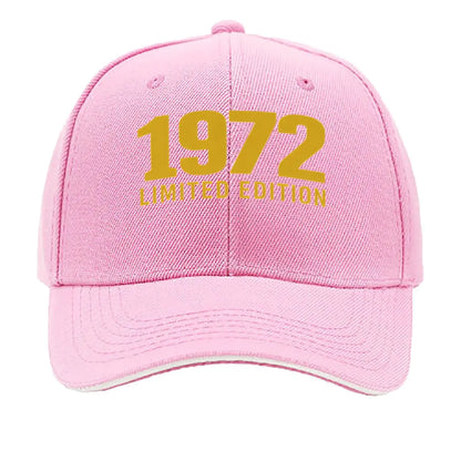 1972 Limited Edition Printed Fashion Baseball Cap