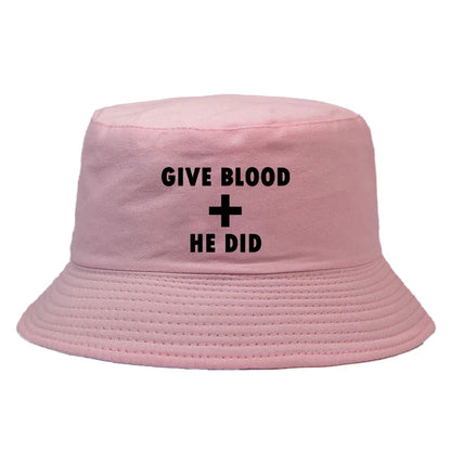 Give Blood Cute Reversible Bucket Hat