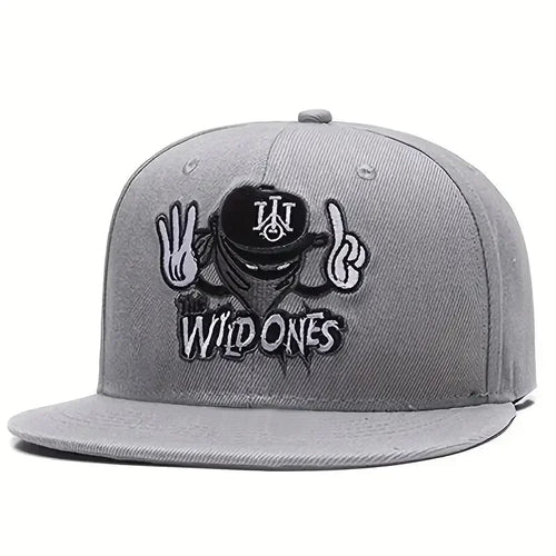 Ninja Letter Embroidery Adjustable Baseball Cap