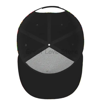 Colorful Graffiti Art Print Snapback Baseball Cap