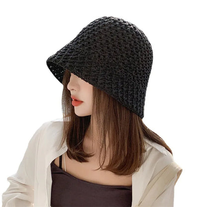 Womens UV Protection Sun Hat Breathable Mesh Lightweight Bucket
