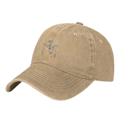 King Baldwin IV Retro Logo Snapback Baseball Cap