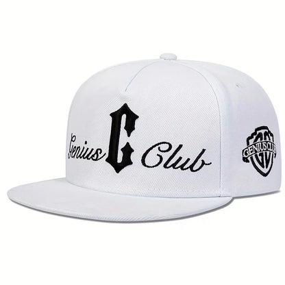 Genius Club C Embroidered Snapback Cap