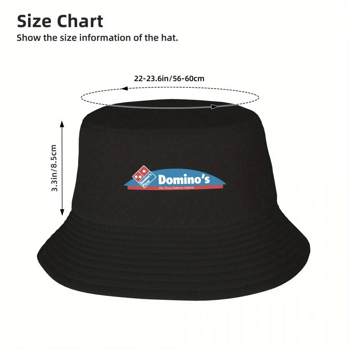Dominos Pizza Delivery Experts Beach Bucket Hat