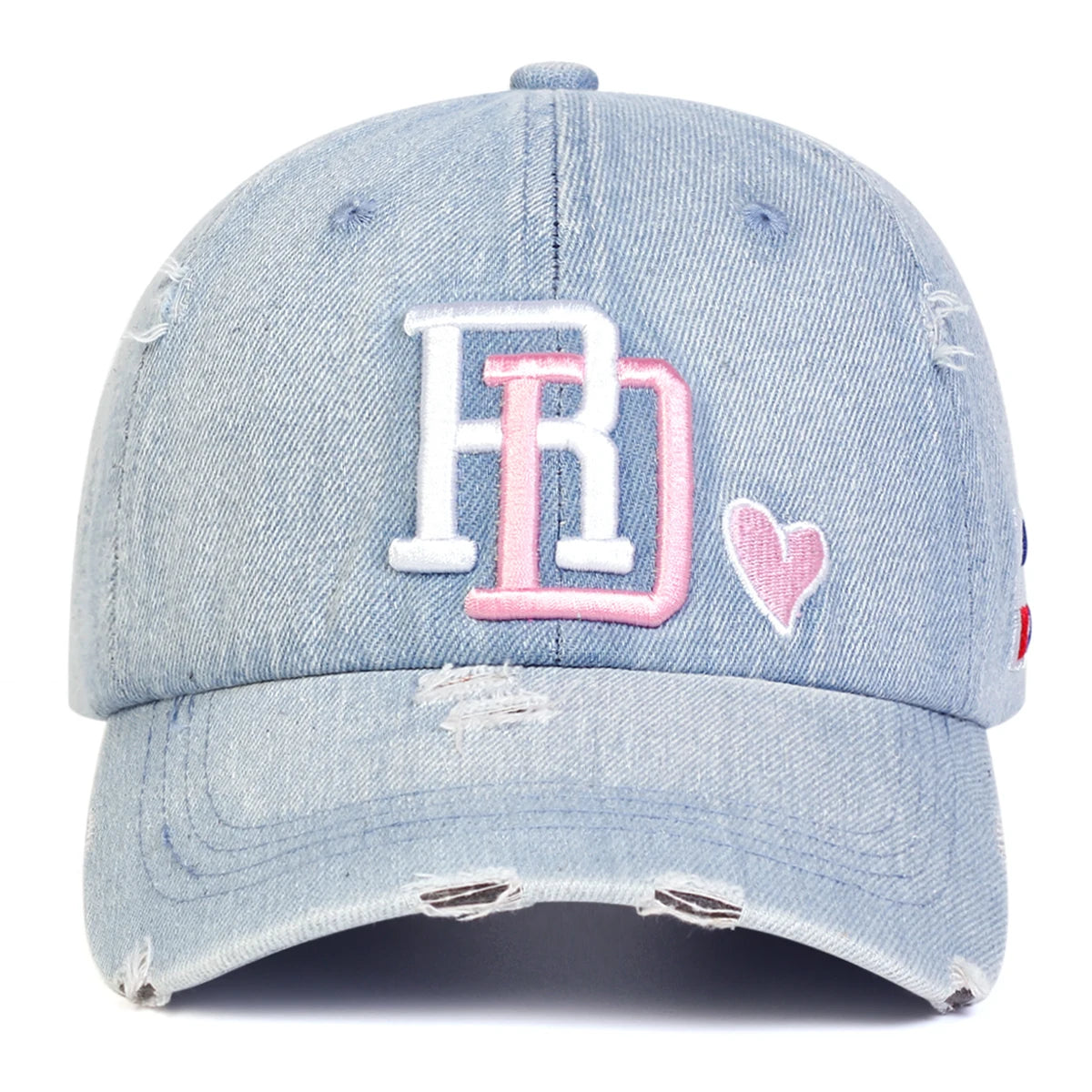 Unisex SD Letter Embroidered Baseball Cap