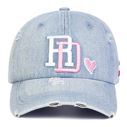 Unisex SD Letter Embroidered Baseball Cap
