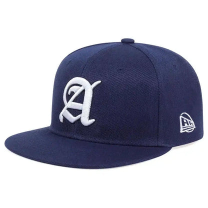 Unisex Personality A Letter Embroidery Hip-hop Hats