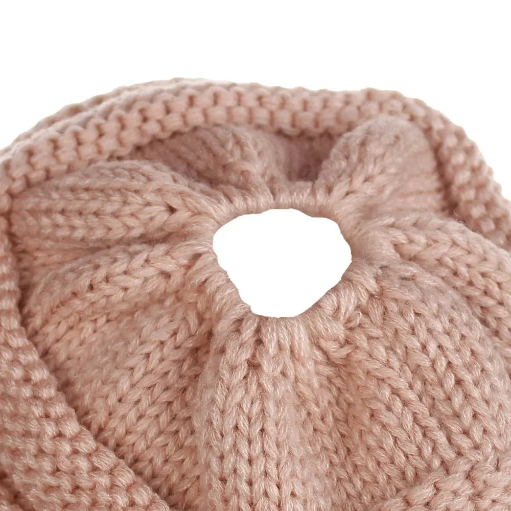 Thermal Ponytail Hollow Brim Baseball Cap