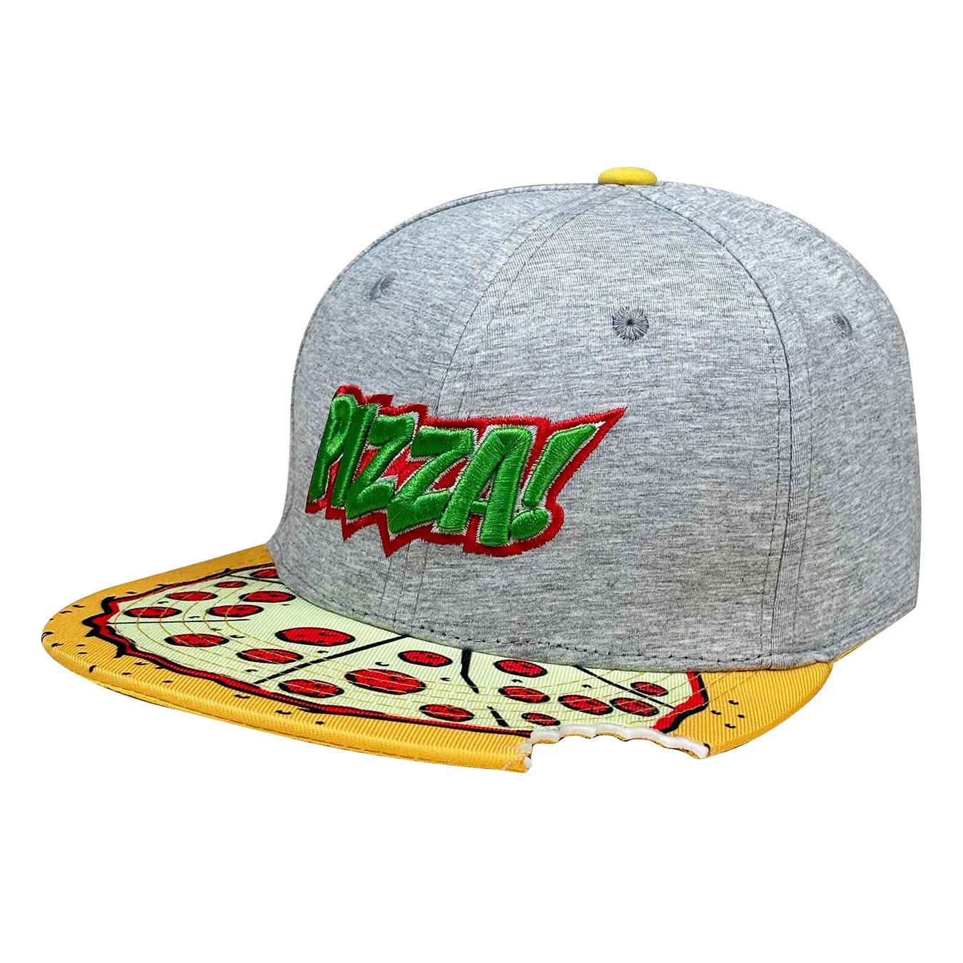 Pizza Embroidered Hip Hop Baseball Cap
