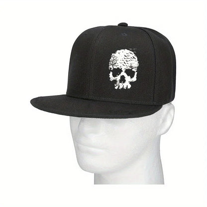 Skull Trees Bats Graphic Streetwear Snapback Cap