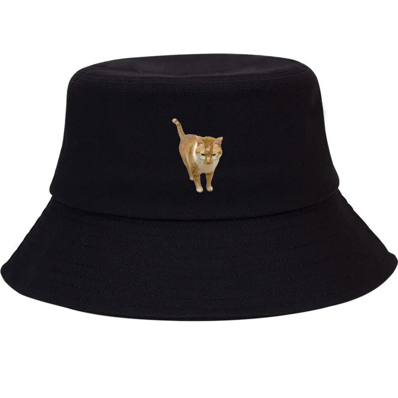 Custom Anime Print Cotton Streetwear Bucket Hat