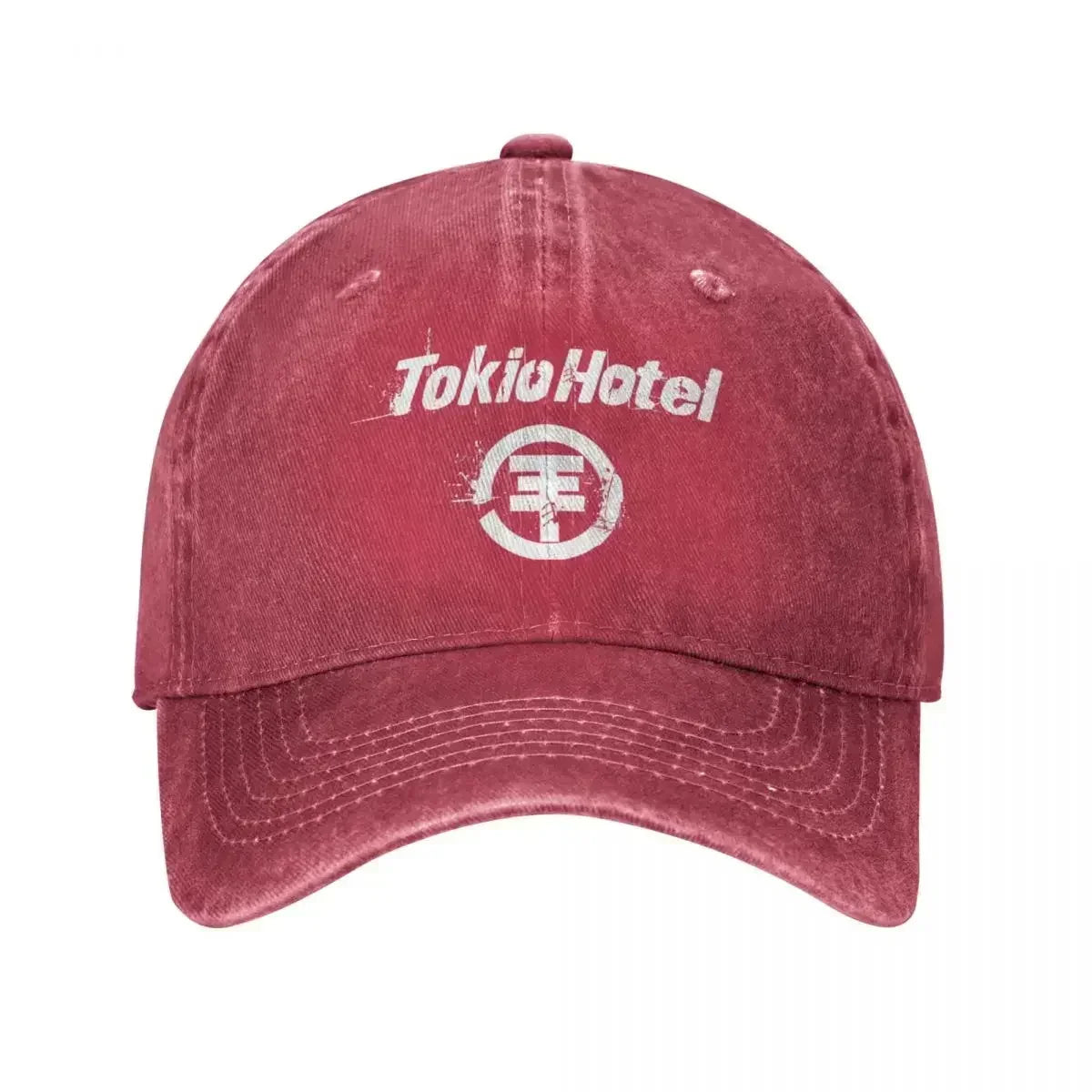 Tokio Hotel Distressed Washed Summer Baseball Cap