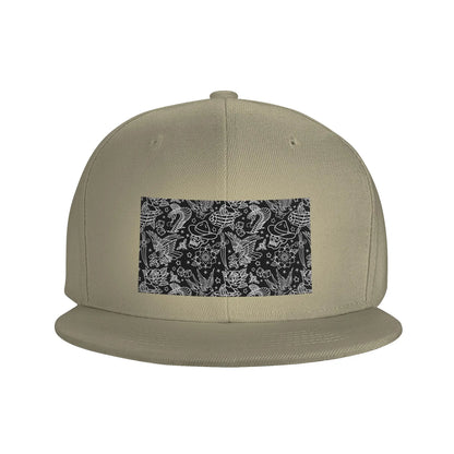 American Traditional Tattoo Flash Snapback Cap