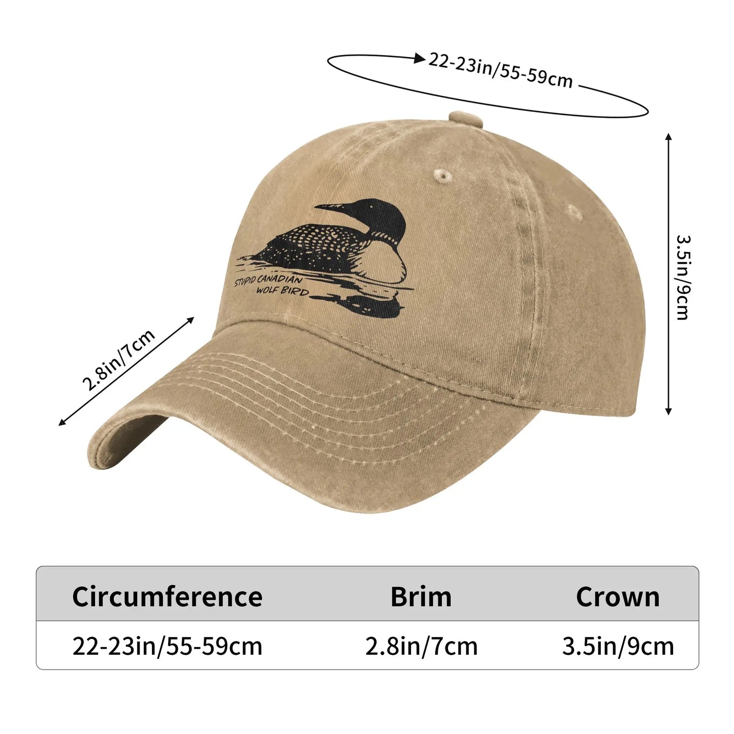 Breathable Spring Washed Design Athletic Baseball Cap