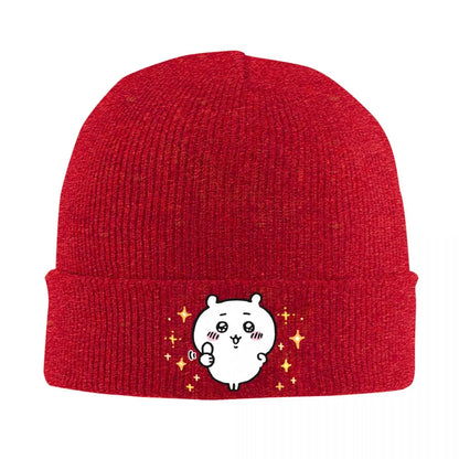 Kawaii Chiikawa Manga Winter Knit Bucket Hat
