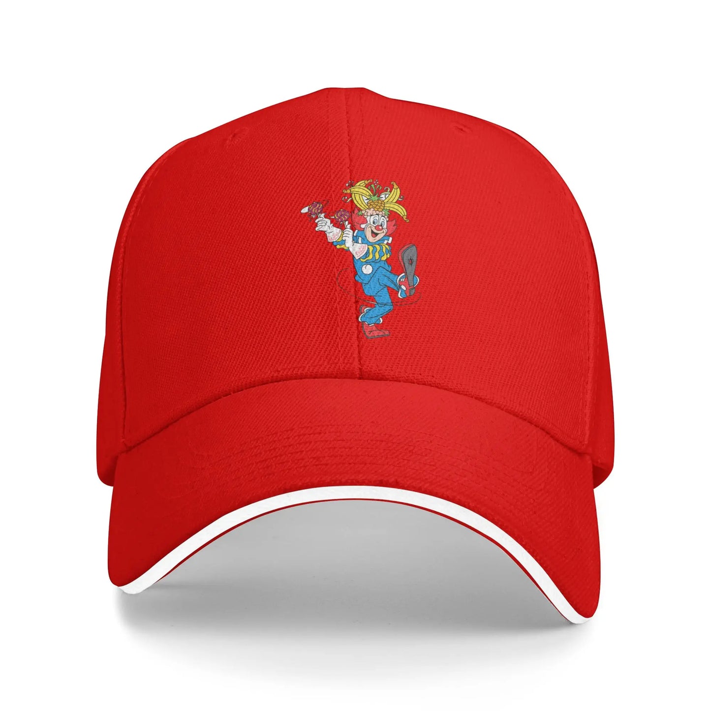 Funny Clown Graphic Y2K Hip Hop Baseball Cap