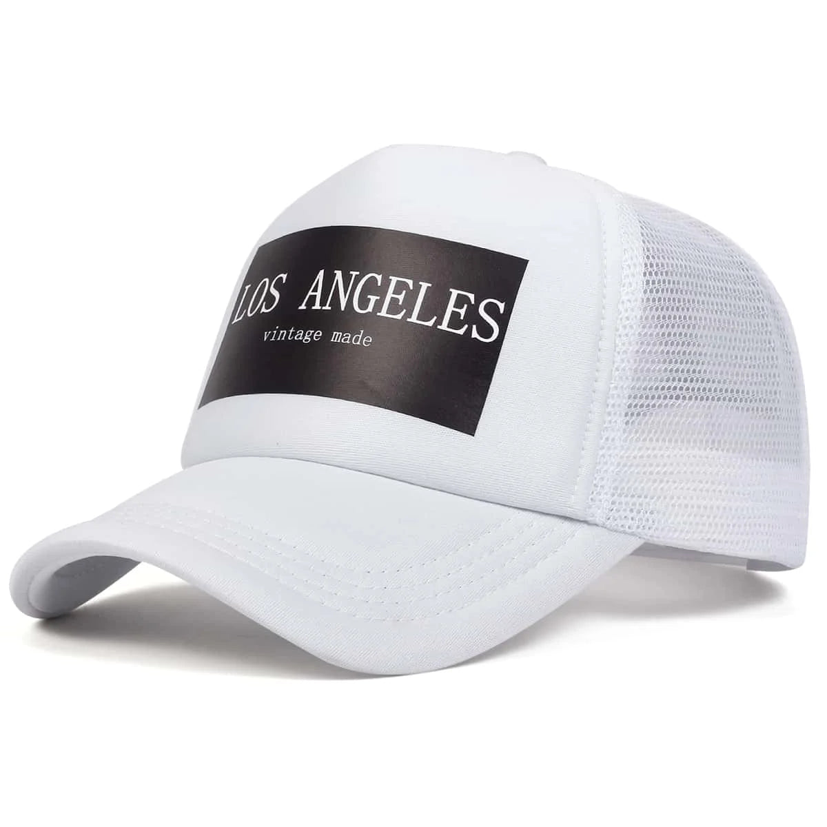 Unisex Los Angeles Print Baseball Mesh Caps