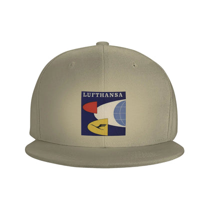 Deutsche Lufthansa Vintage Breathable Unisex Snapback Cap