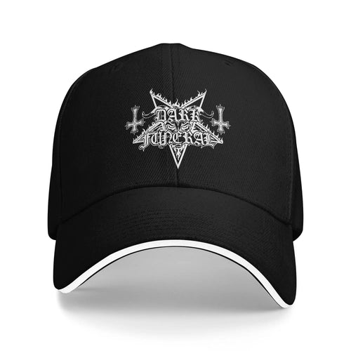 Dark Funeral Logo Trucker Snapback Baseball Cap