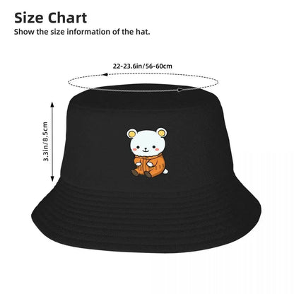Kawaii Bepo Streetwear Unisex Visor Bucket Hat