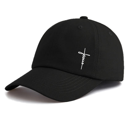 Minimalist Faith Print Retro Baseball Cap