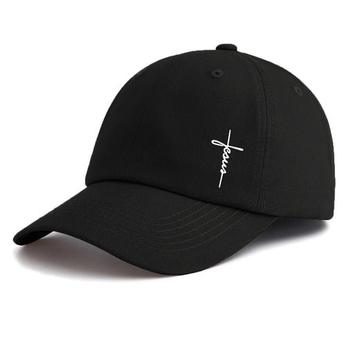Minimalist Faith Print Retro Baseball Cap