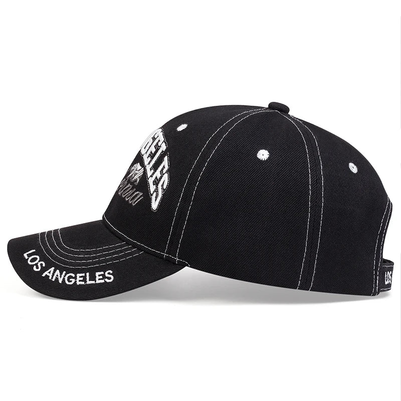 LOSANGELES Bear Embroidered Baseball Hat
