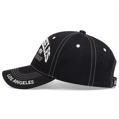 LOSANGELES Bear Embroidered Baseball Hat