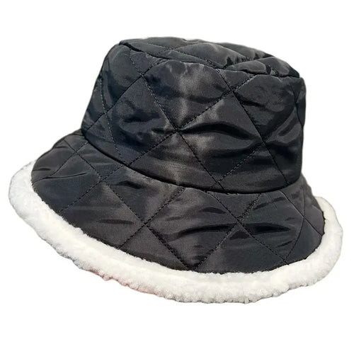 Lightweight Warm Cotton Winter Bucket Hat