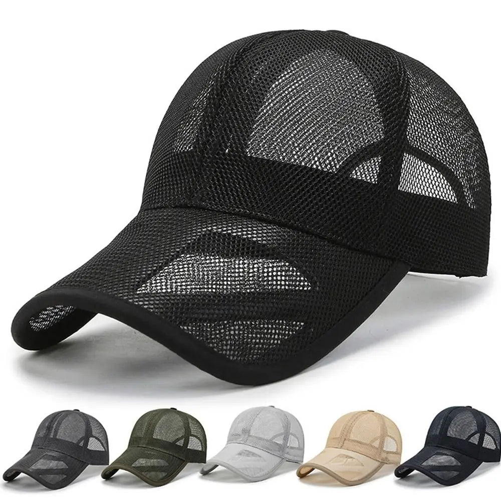 Skull Tactical Mesh Baseball Cap