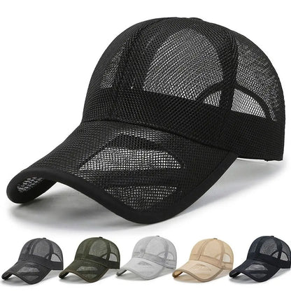 Skull Tactical Mesh Baseball Cap