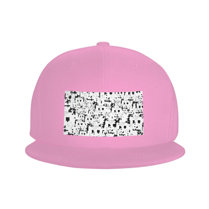 Anti Surveillance Abstract Pattern Snapback Cap