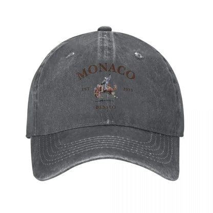 Bad Bunny Nadie Sabe Distressed Denim Baseball Cap