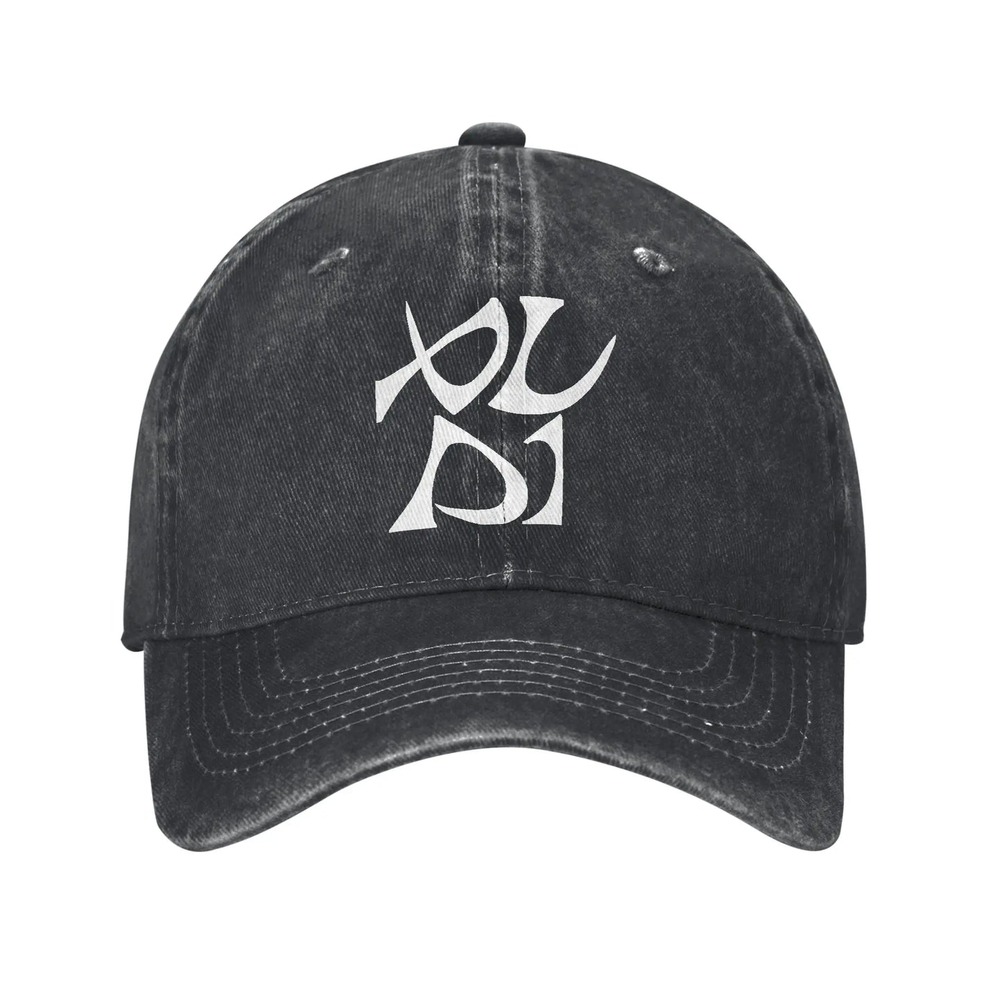 Alpha Drive Freak Alarm Vintage Denim Baseball Cap