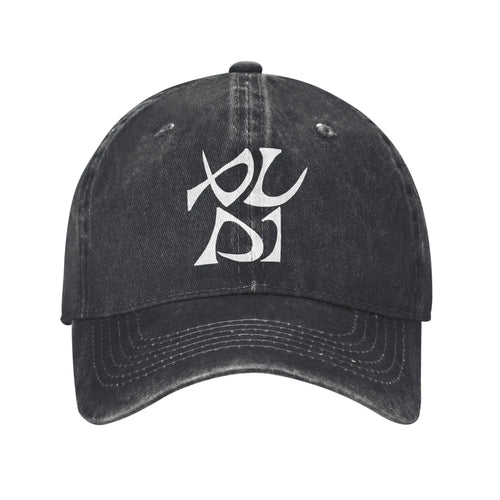 Alpha Drive Freak Alarm Vintage Denim Baseball Cap