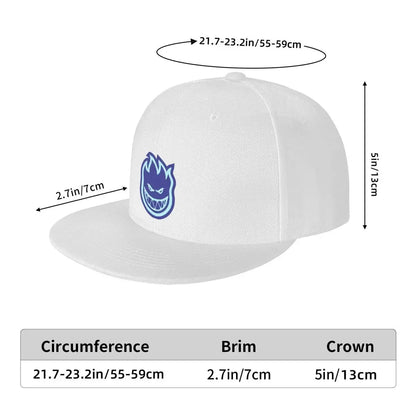Unisex Spitfire Skate Streetwear Summer Snapback Cap