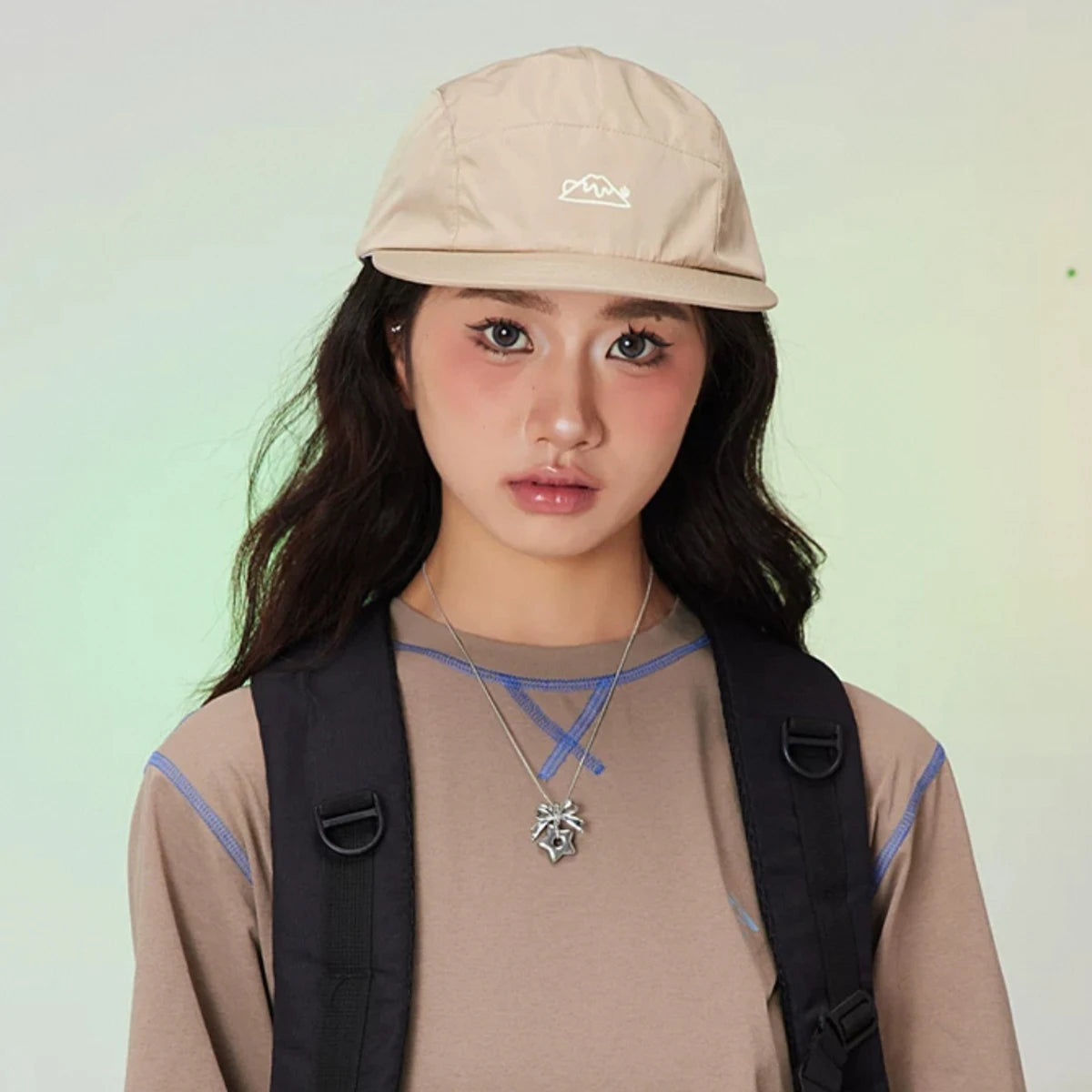 Quick Dry Retro Breathable Flat Brim Snapback Cap