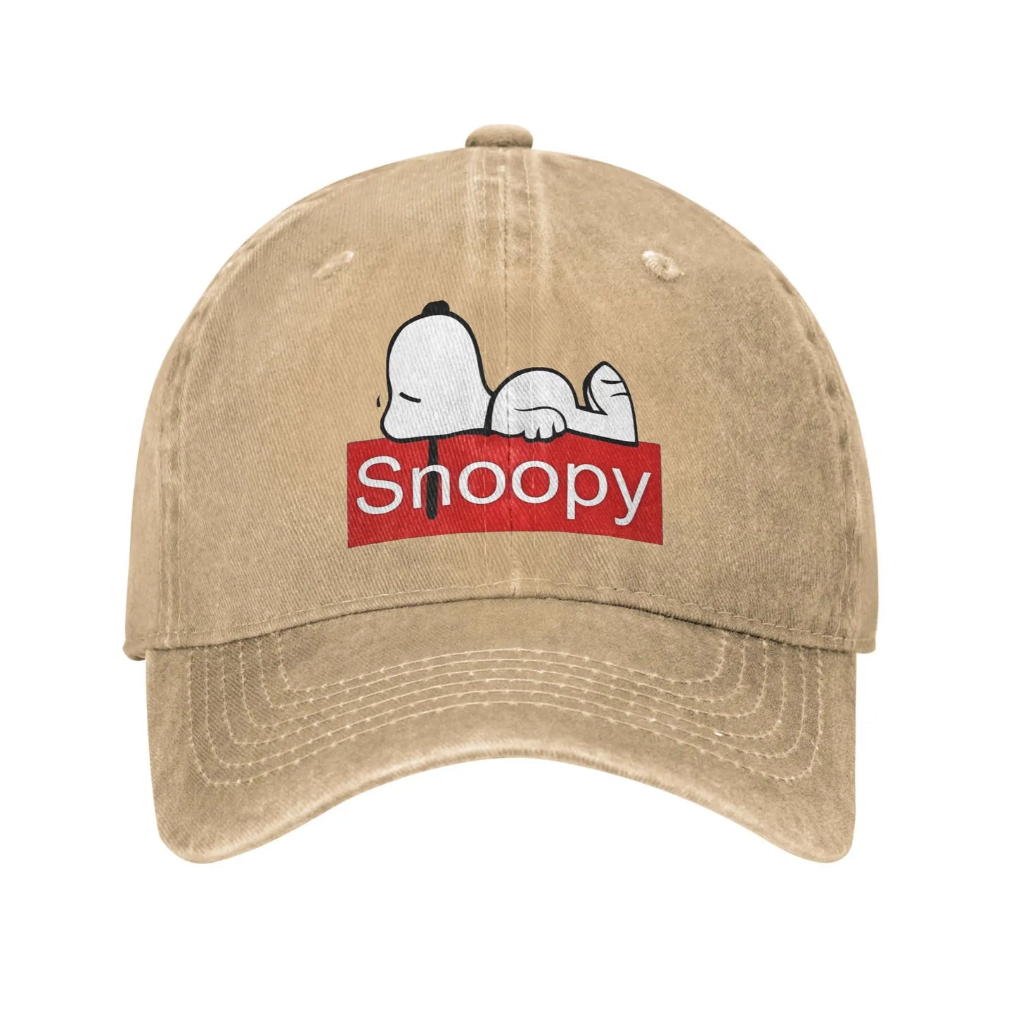 Snoopy Peanuts Distressed Baseball Cap