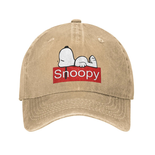 Snoopy Peanuts Distressed Baseball Cap
