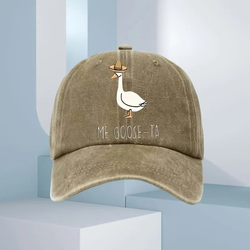 Unisex Fashion Duck Print Baseball Cap