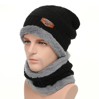 Knitted Wool Winter Beanie Hat