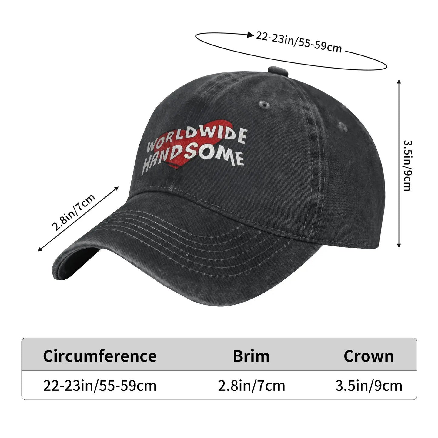 Runseokjin 2025 Concert Casual Outdoor Baseball Cap